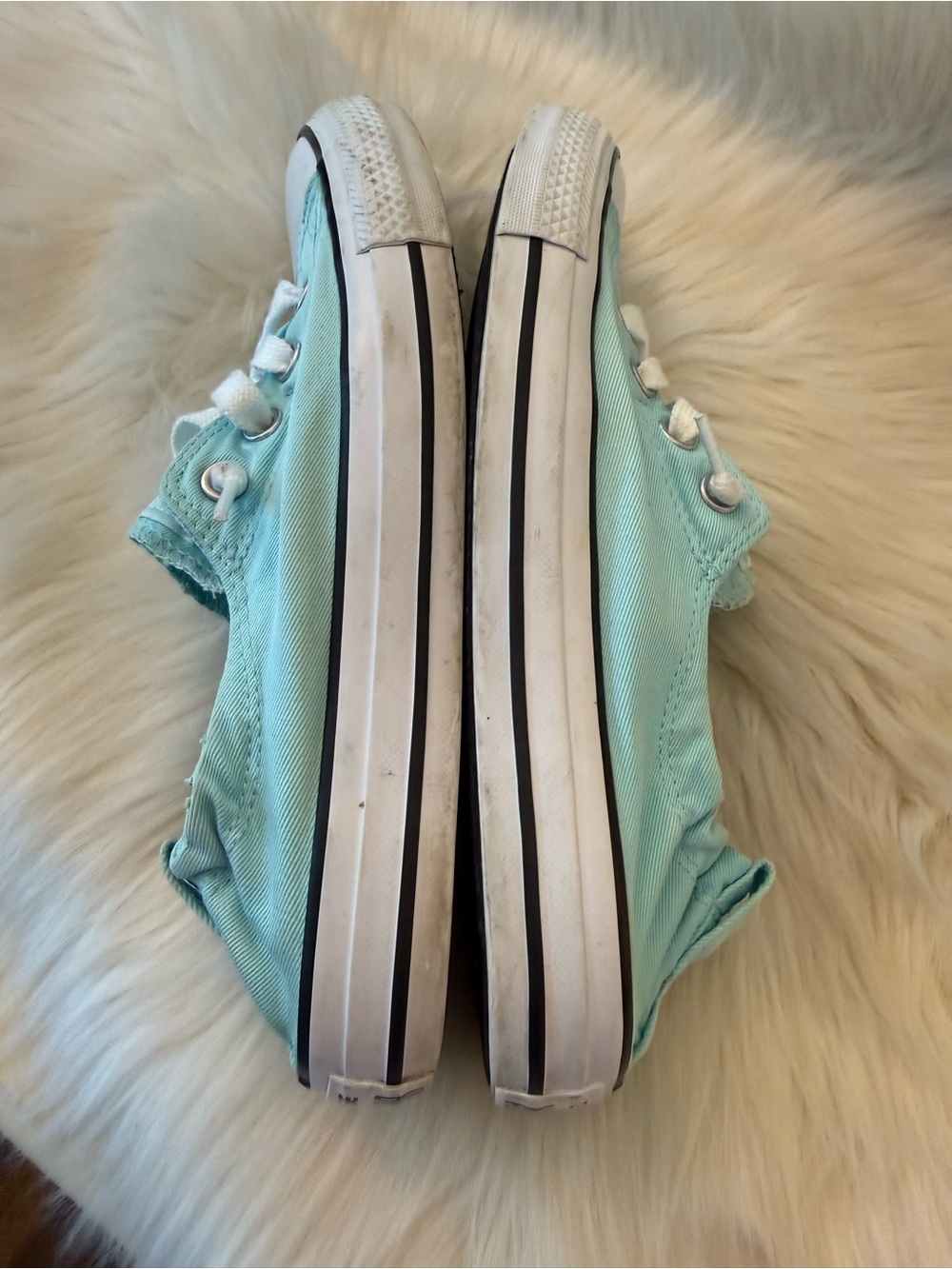 Converse Shoreline Light Green Sneakers - Picture 6 of 7